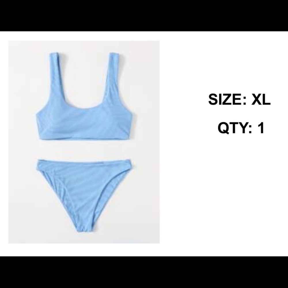 XL BLUE SHEIN BIKINI - NWT